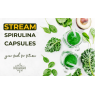 STREAMLINE SPIRULINA CAPSULES Green Food For Good Health Weight Management And Immunity Booster | Helps In Healthy Heart