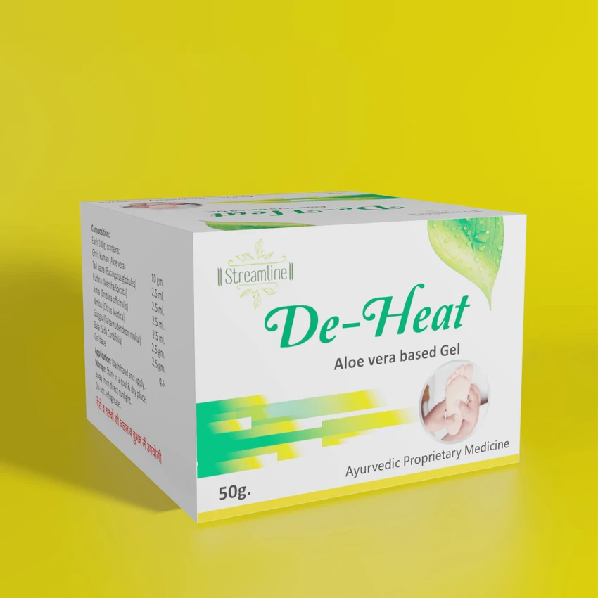 STREAMLINE DE HEAT GEL Ayurvedic Gel For Neuropathy Pain