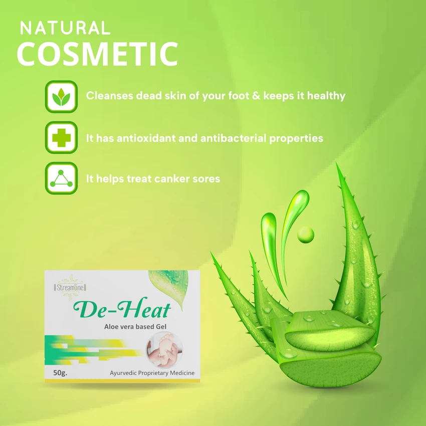 STREAMLINE DE HEAT GEL Ayurvedic Gel For Neuropathy Pain