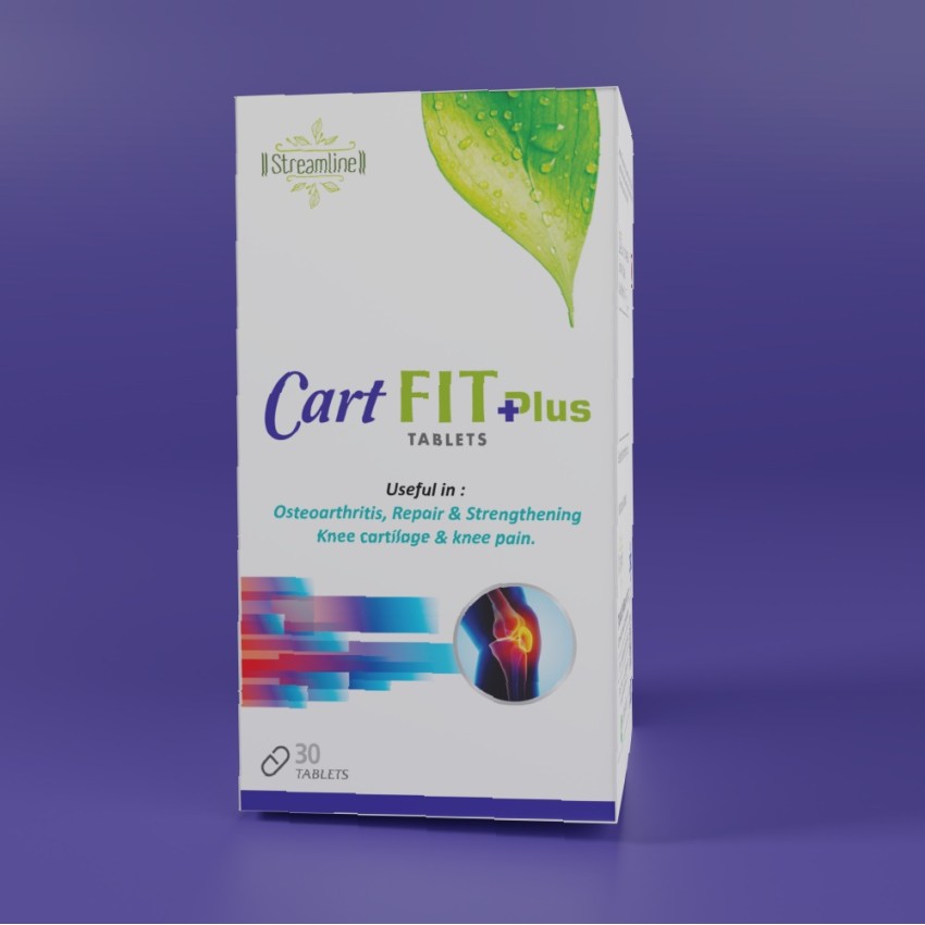 STREAMLINE CARTFIT PLUS TABLET For Bone, Joint & Cartilage Support | Relieves Pain And Stiffness