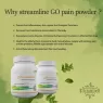 STREAM GO-PAIN POWDER Pain Relief Powder for Joint Pain, Knee Pain, Back Pain, Muscular Pain, Arthritis - Reduces Stiffness - No Side Effects