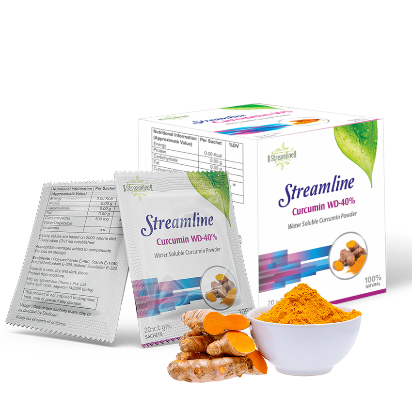 STREAMLINE CURCUMIN WD-40% biocurcumin with higher Bioavailability & absorption