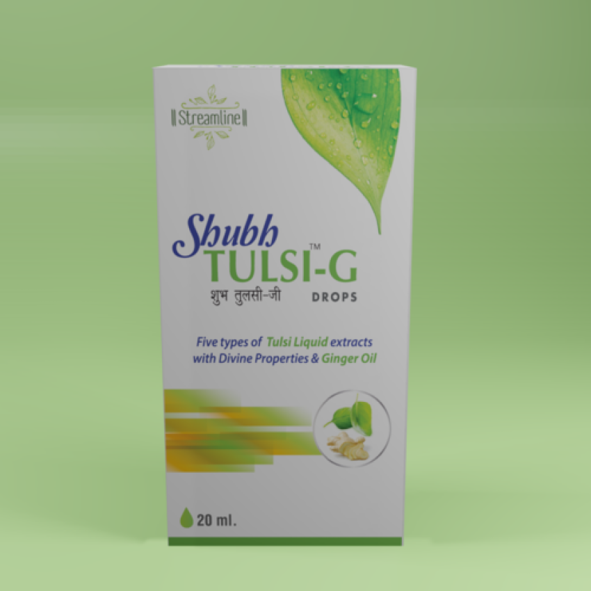 STREAMLINE TULSI DROPS Concentrated Extract Of 5 Rare Tulsi For Natural Immunity Boosting & Cough And Cold Relief