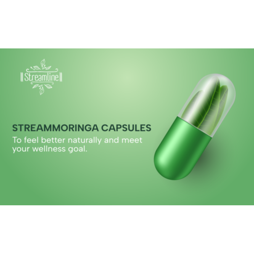 STREAMORINGA 14+ CAPSULES For Boosting Immunity, Bone Health,Viral Infection & Healthy Digestion