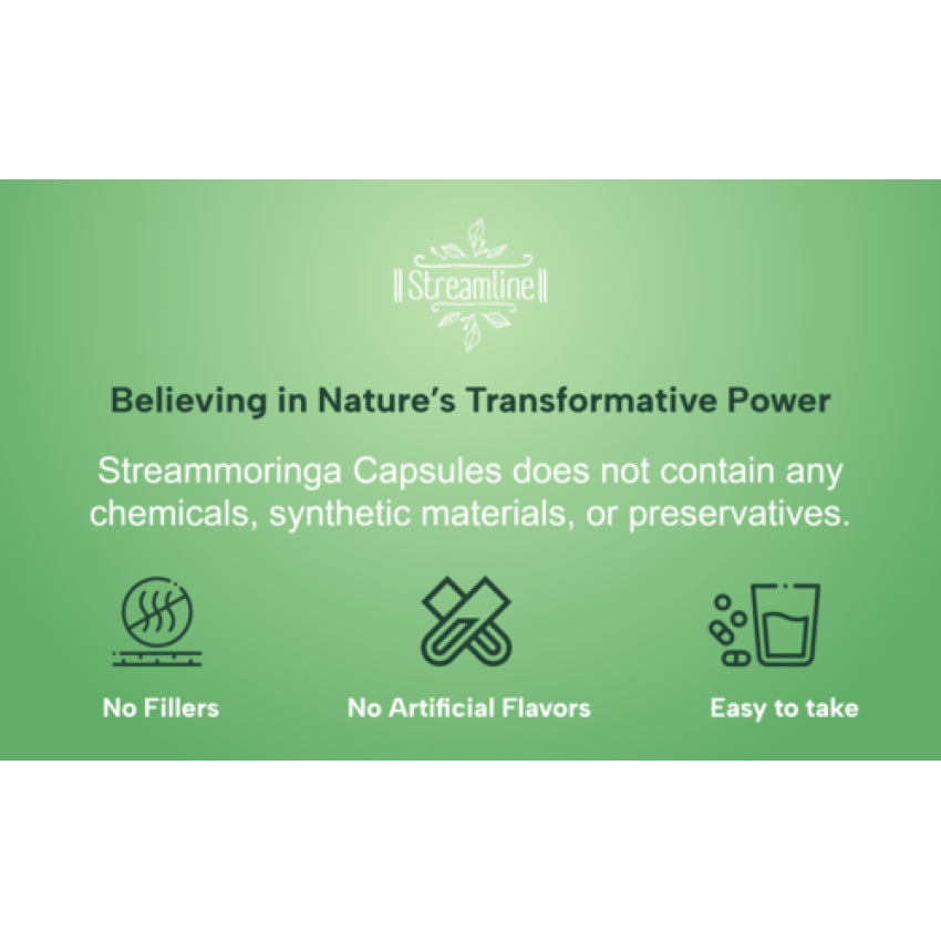 STREAMORINGA 14+ CAPSULES For Boosting Immunity, Bone Health,Viral Infection & Healthy Digestion