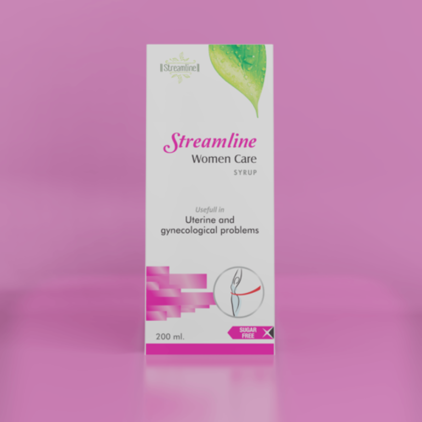 STREAMLINE WOMEN CARE SYRUP Ayurvedic Tonic for Female Health, Wellness & Hormonal Imbalane