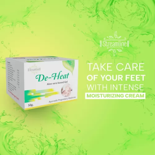 STREAMLINE DE HEAT GEL Ayurvedic Gel For Neuropathy Pain