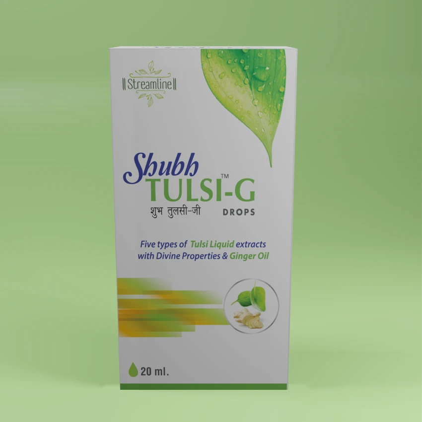 SHUBH TULSI-G DROPS  For Natural Immunity Boosting | Cures Common Cough and Cold | Provides Anti-Oxidant Effect