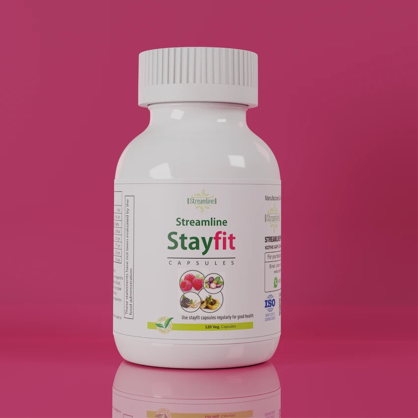 STREAMLINE STAYFIT Multivitamin  CAPSULES With Natural Ginseng, Zinc,Vitamins & Minerals For Daily Energy, Stamina & Immunity